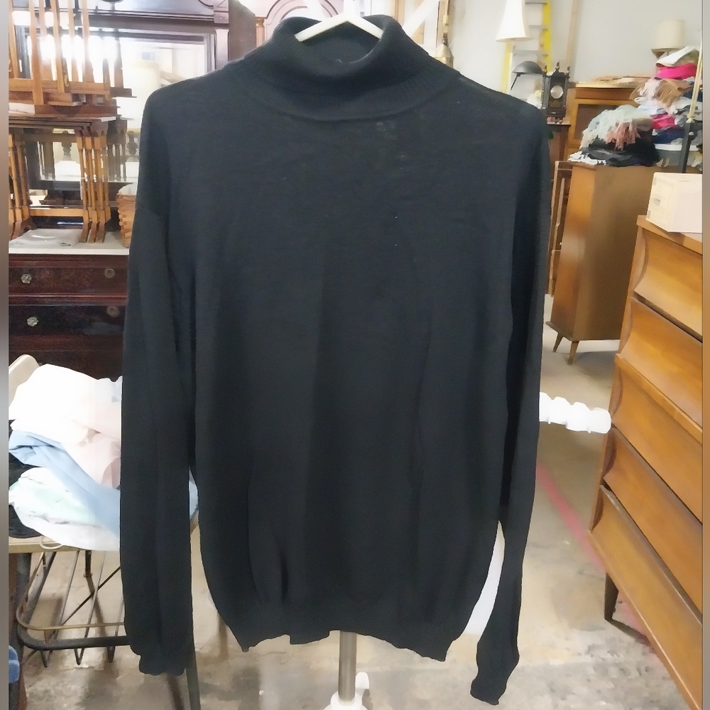 Brandini Black Turtleneck Sweater